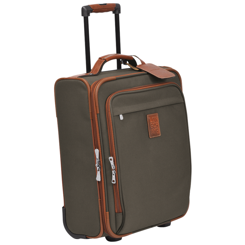 Boxford S Suitcase , Brown - Recycled canvas  - View 2 of  3