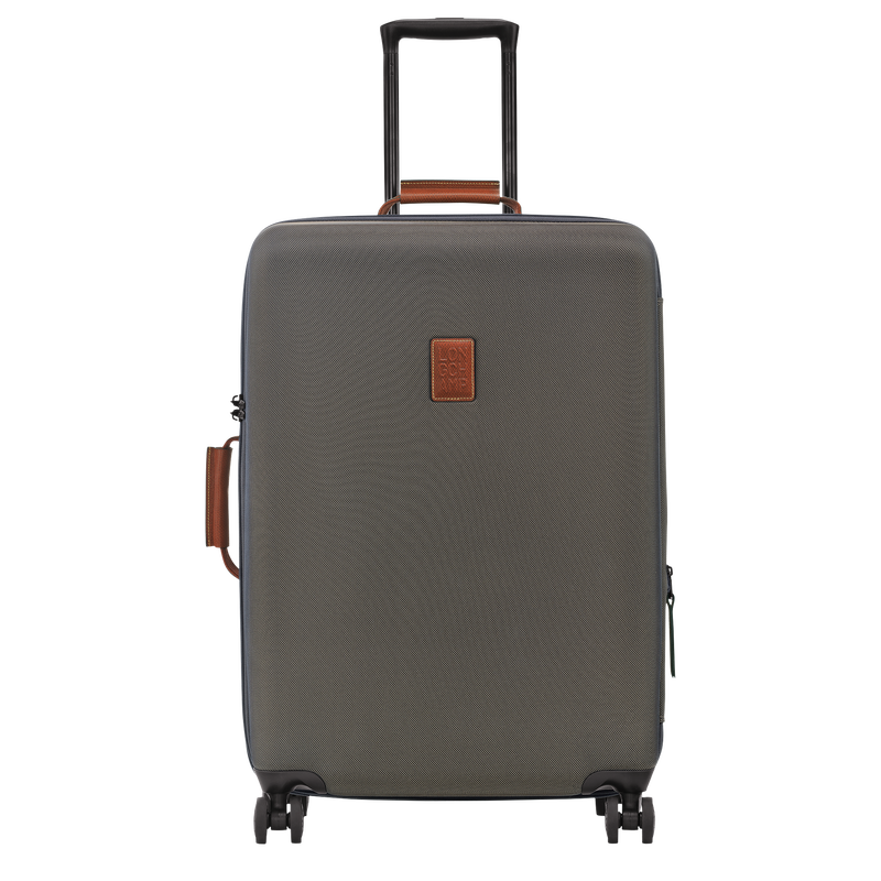Boxford L Suitcase , Brown - Recycled canvas  - View 1 of  3
