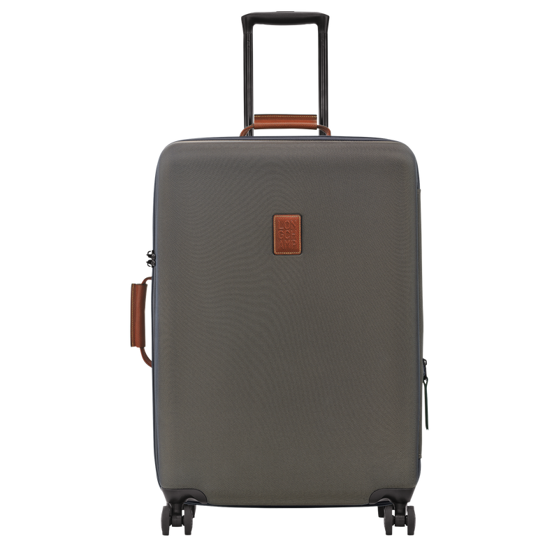 Boxford L Suitcase , Brown - Recycled canvas  - View 1 of  4 Boxford L Suitcase , Brown - Recycled canvas  - View 1 of  4