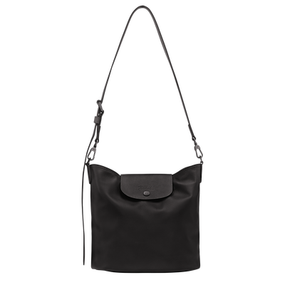 Le Pliage Xtra M 单肩包 , 黑色 - 皮革