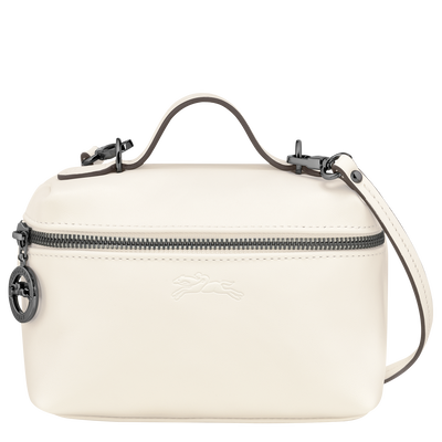 Le Pliage Xtra XS 迷你斜挎包 , 象牙白 - 皮革