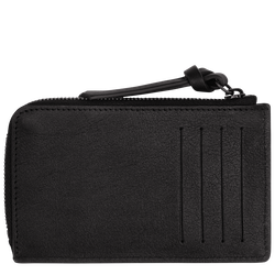 Longchamp 3D 卡夹 , 黑色 - 皮革