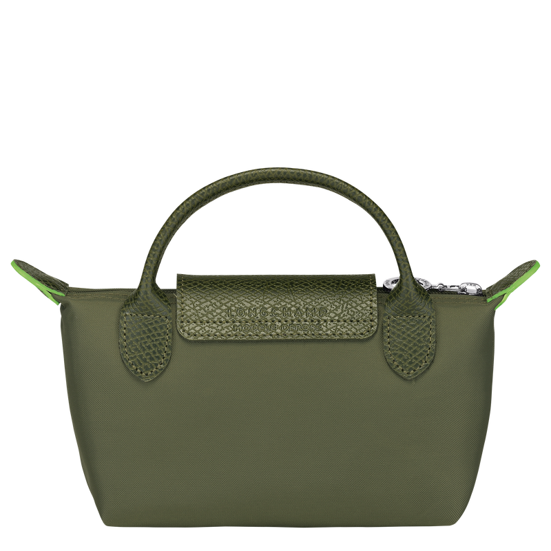 Le Pliage Green 化妆包 , 森林绿 - 再生帆布  - 查看 4 6
