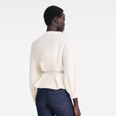 null 和服式夹克, 象牙色