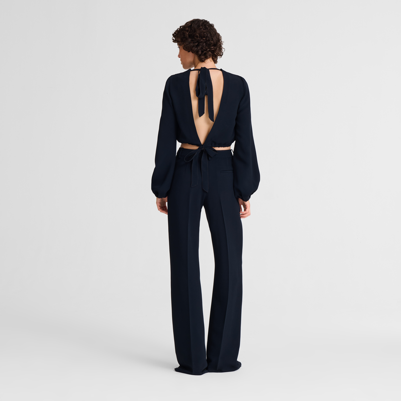 Trousers , Black - Crepe  - View 4 of  4