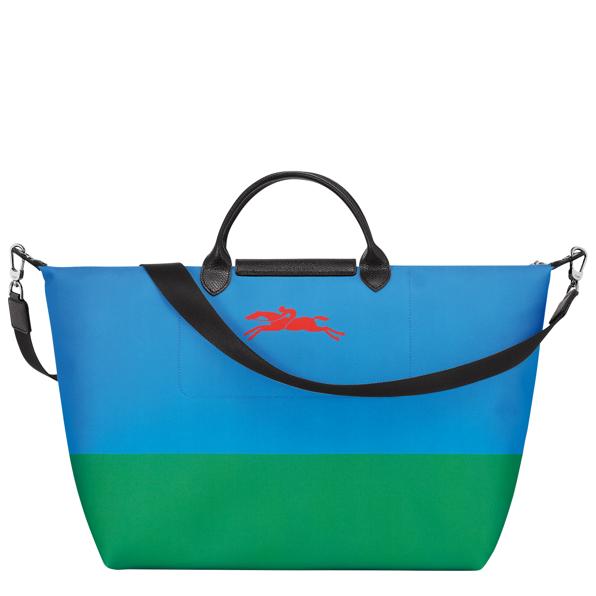 Longchamp x Robert Indiana 旅行包 S, 红色