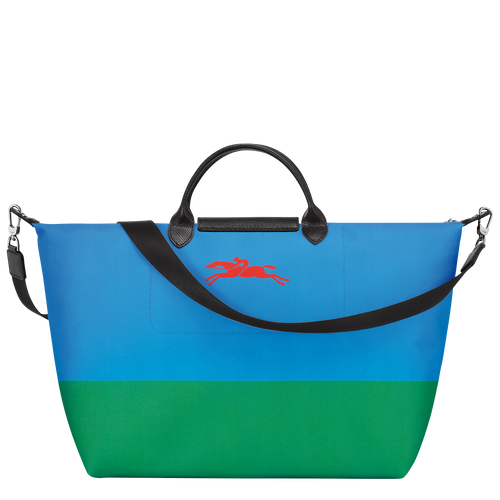 Longchamp x Robert Indiana 旅行包 , 红色 - 帆布 - 查看 4 6