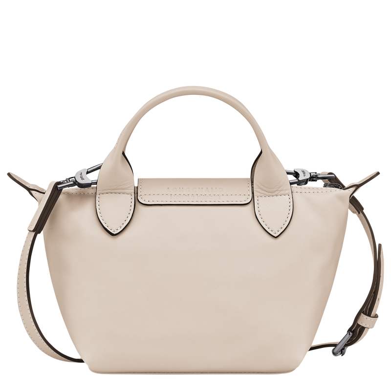Le Pliage Xtra XS 手提包 , 米白色 - 皮革  - 查看 4 6