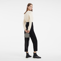 Le Pliage Xtra XS 迷你斜挎包 , 斑鸠 - 皮革