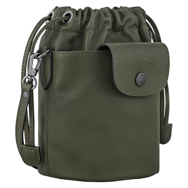Le Pliage Xtra XS 水桶包 , 冷杉色 - 皮革  - 查看 3 6