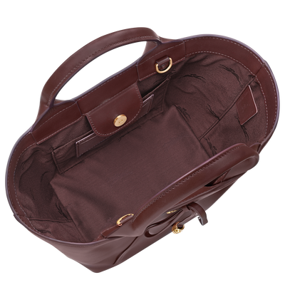 Le Roseau 手提包 S, 勃艮第色