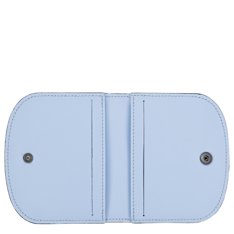 Le Pliage Xtra Card holder , Wave - Leather  - View 3 of  3