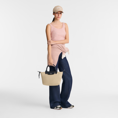 Le Pliage Energy S 手提包 , 陶灰色 - 再生帆布