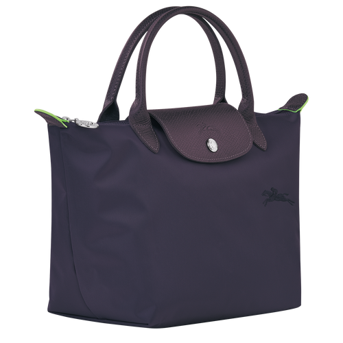 Le Pliage Green S Handbag , Bilberry - Recycled canvas - View 3 of  5