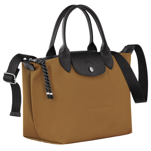 Le Pliage Energy S 小号手提包 , 烟草色 - 再生帆布 - 查看 3 6