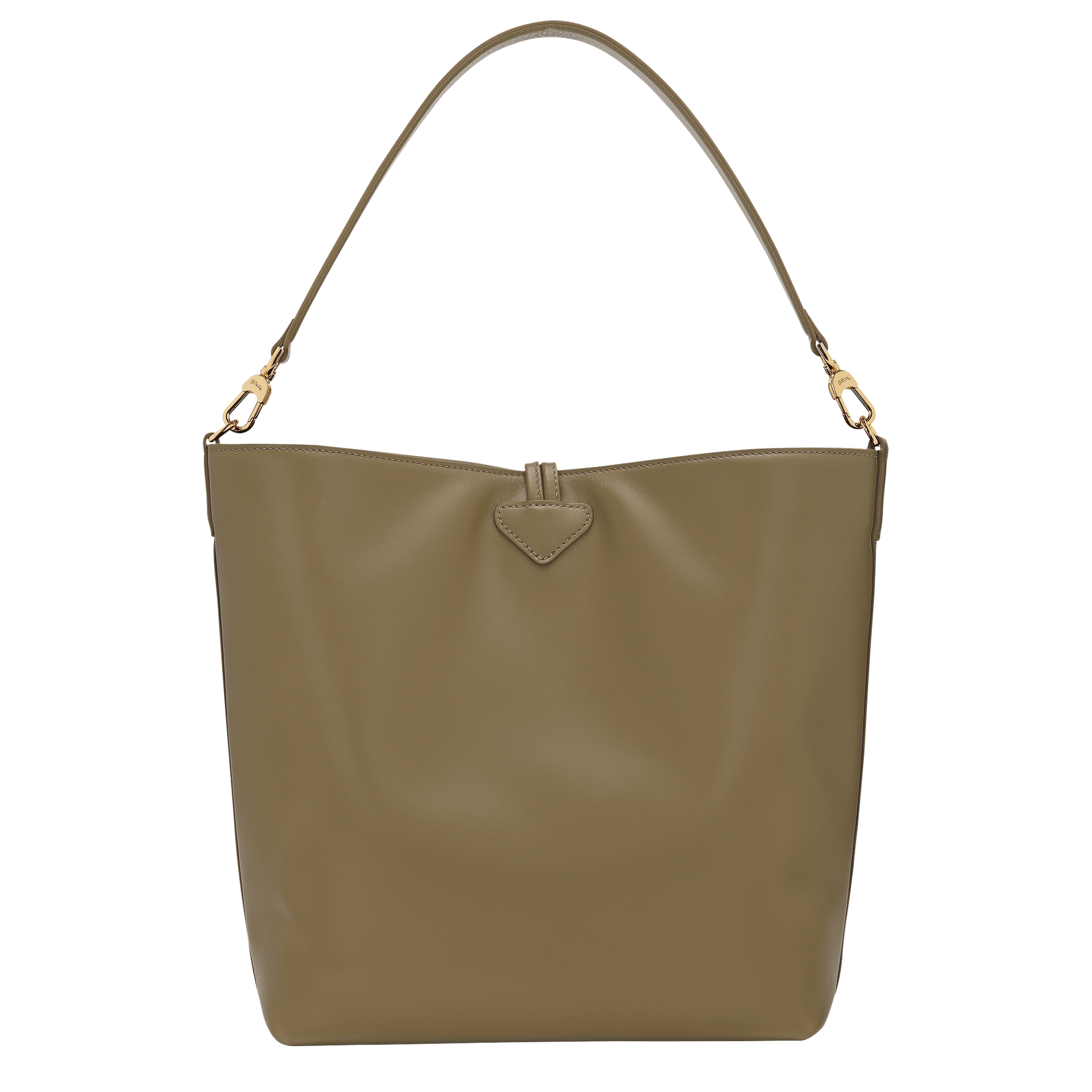 Le Roseau Hobo bag M, Olive