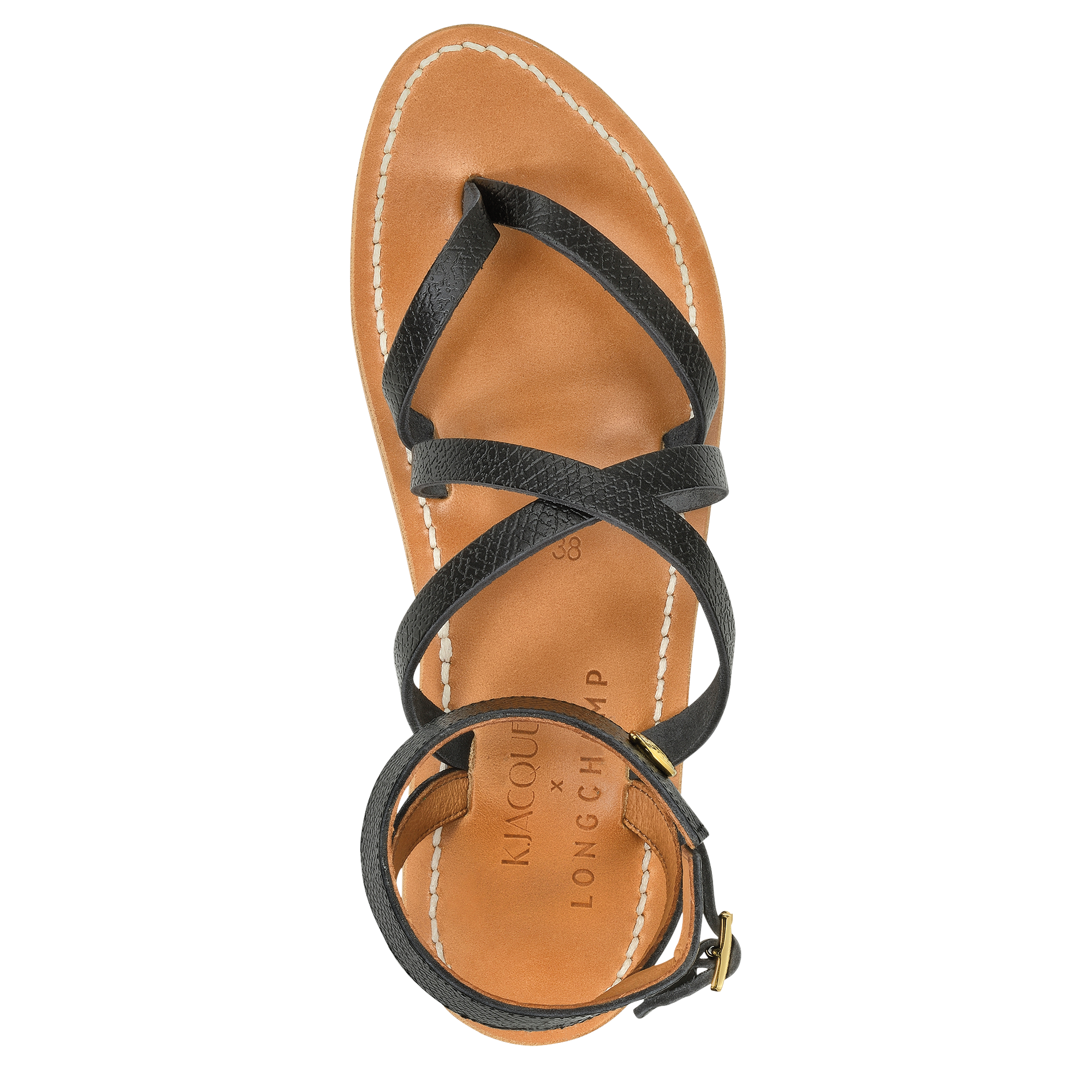 Sandals, Black - View 4 of
4 - zoom in Longchamp x K.Jacques Sandals, Black