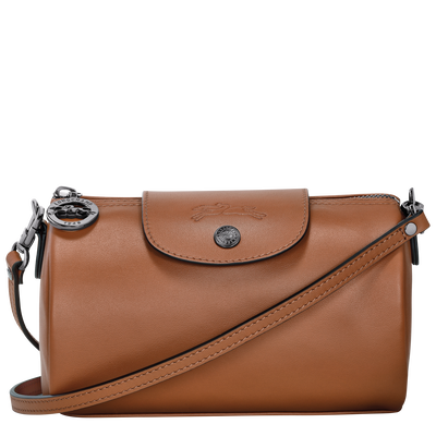Le Pliage Xtra XS 斜挎包 , 干邑色 - 皮革