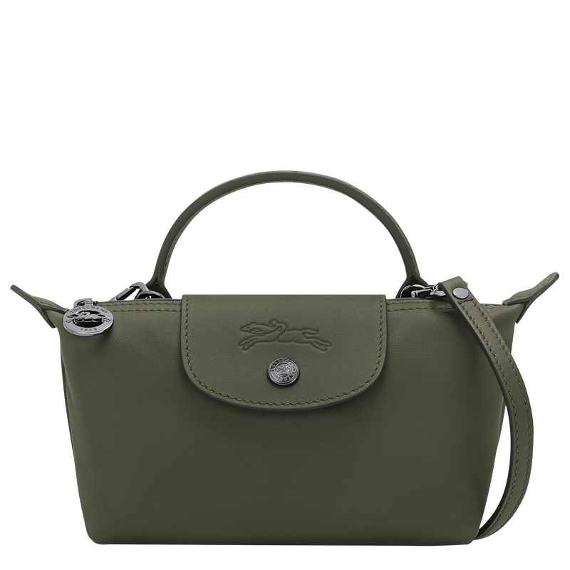Le Pliage Xtra XS 手拿包 , 冷杉色 - 皮革  - 查看 1 6