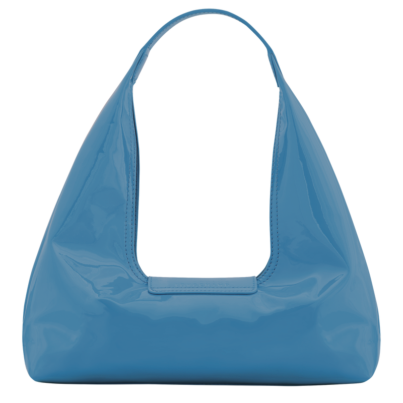 Le Pliage Xtra M 单肩包 , 蔚藍色 - 皮革  - 查看 3 3