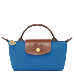 Le Pliage Original 化妆包 , 深蓝色 - 再生帆布