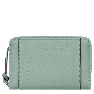 Longchamp 3D Wallet , Vervain - Leather