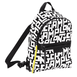 Le Pliage LGP S 双肩背包小号 , 黑/白色 - 帆布