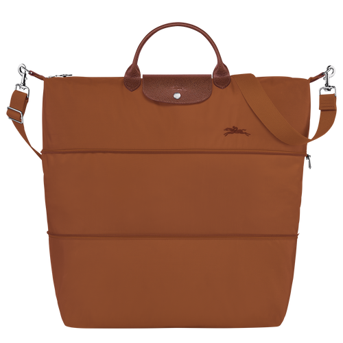 Le Pliage Green Travel bag expandable , Cognac - Recycled canvas - View 1 of  8