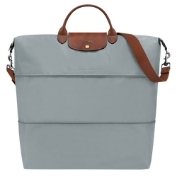 Le Pliage Original 可扩展旅行包 , 精钢色 - 再生帆布