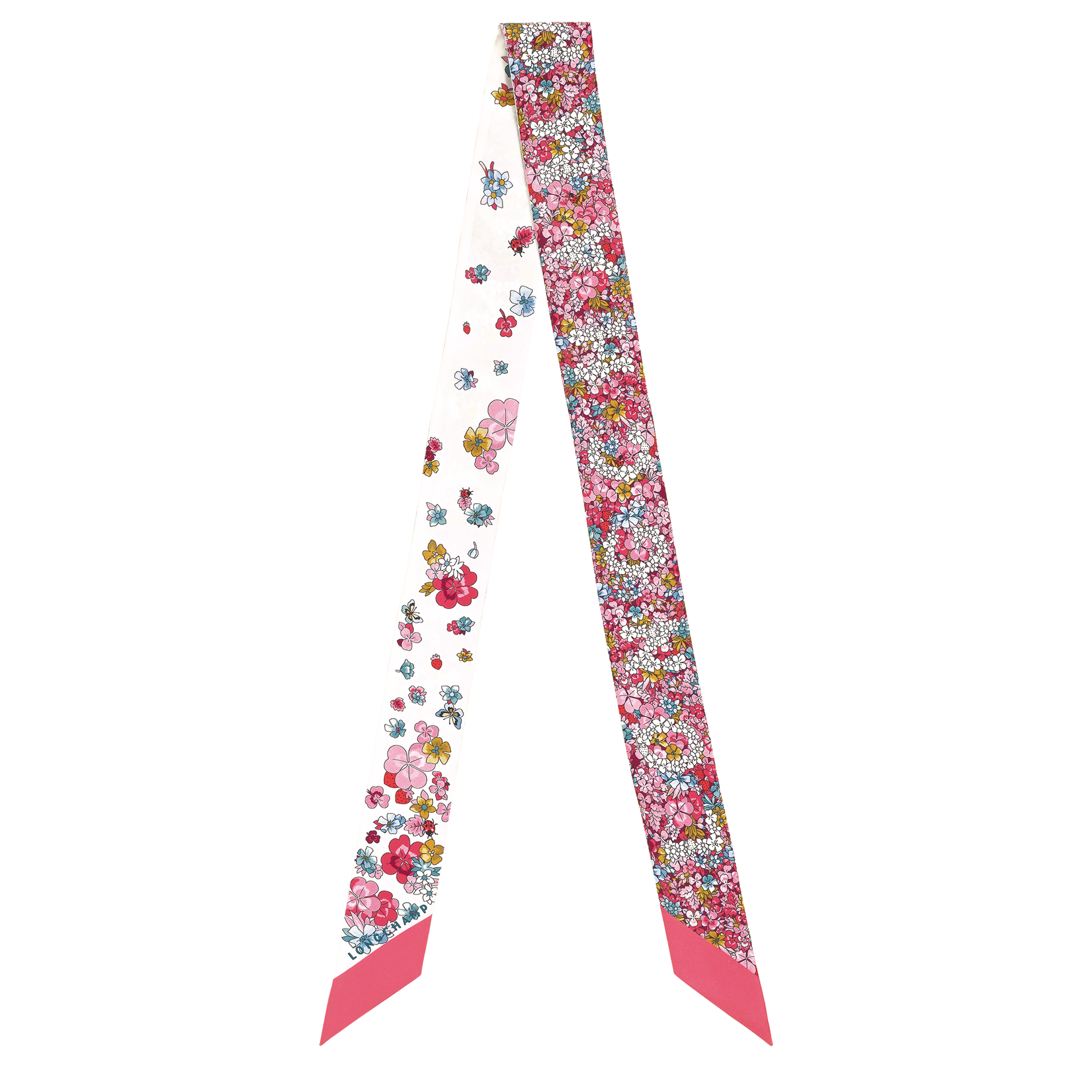 Frise Fleurie（花漾春日） 细丝带, 虾粉色