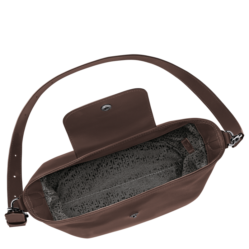 Le Pliage Xtra M Shoulder bag , Mocha - Leather  - View 4 of  5