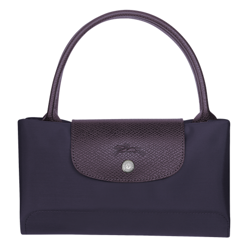 Le Pliage Green M Handbag , Bilberry - Recycled canvas - View 5 of  5