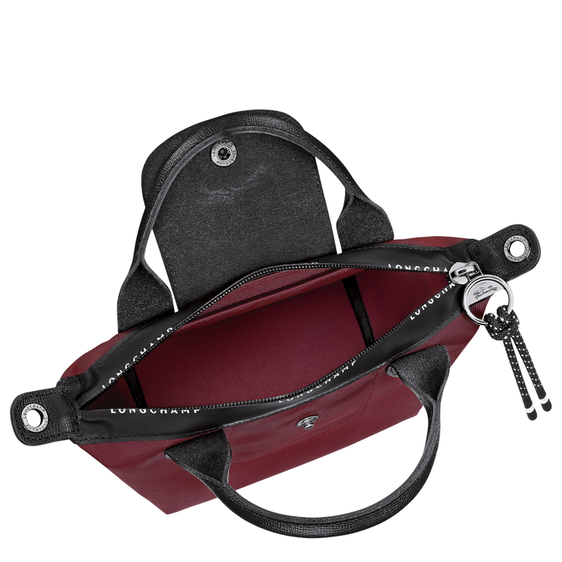 Le Pliage Energy XS 手提包 , 勃艮第色 - 再生帆布  - 查看 5 6