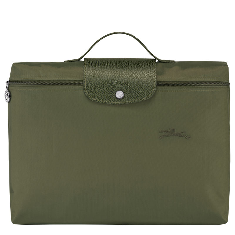 Le Pliage Green S 文件夹 , 森林绿 - 再生帆布  - 查看 1 7
