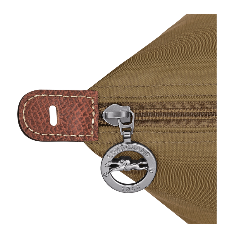 Le Pliage Original L Travel bag , Olive - Recycled canvas  - View 5 of  6