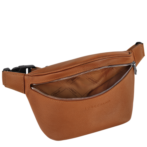 Le Foulonné M Belt bag , Caramel - Leather - View 3 of  4