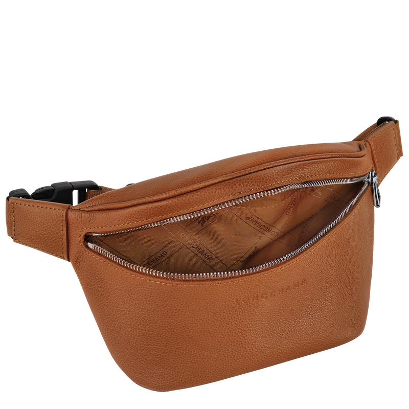 Le Foulonné M Belt bag , Caramel - Leather  - View 3 of  4