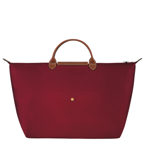 Le Pliage Original S 旅行包 , 红色 - 再生帆布 - 查看 4 6