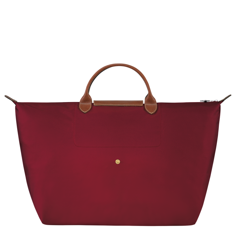 Le Pliage Original S 旅行包 , 红色 - 再生帆布  - 查看 4 6