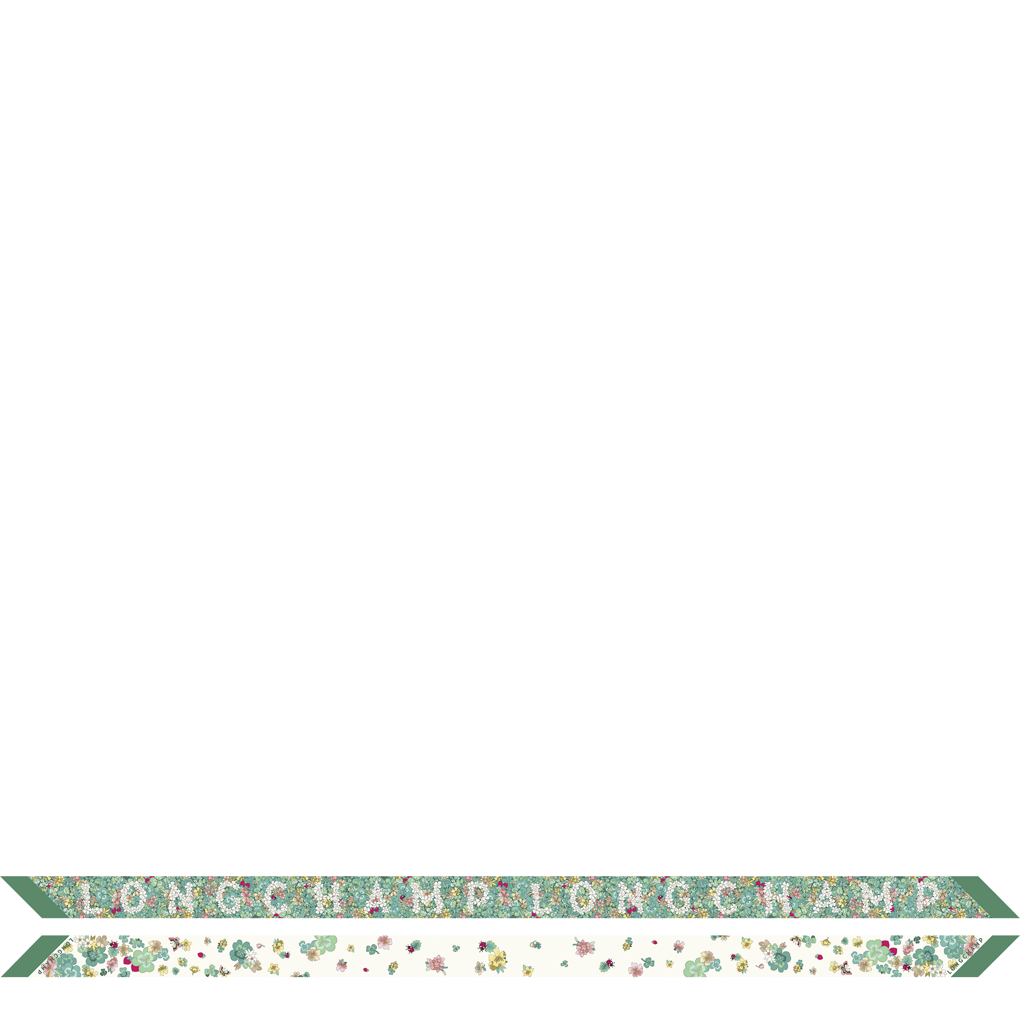 Frise Fleurie（花漾春日） 细丝带, 绿色