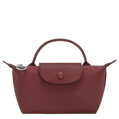 Le Pliage One 手拿包 , 勃艮第色 - 帆布