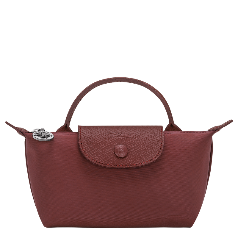 Le Pliage One 手拿包 , 勃艮第色 - 帆布  - 查看 1 5