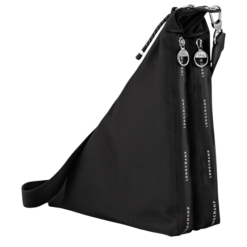 Le Pliage Energy Crossbody bag , Black - Canvas  - View 3 of  4