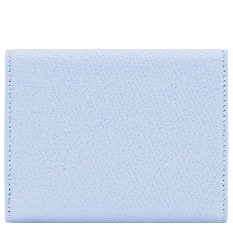 Le Roseau Compact wallet , Wave - Leather  - View 2 of  3