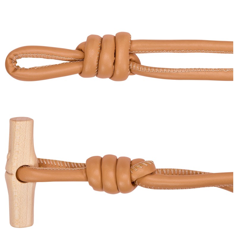 女士皮带 , 沙白色 - 皮革  - 查看 3 3