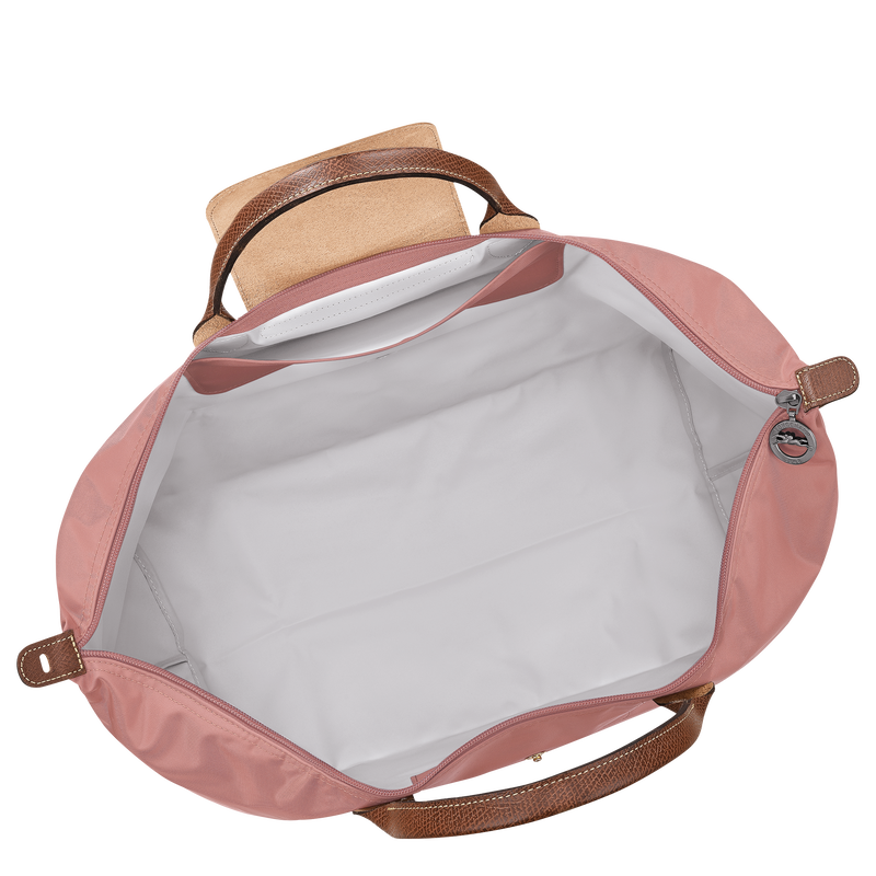 Le Pliage Original L 旅行包 , 茶粉色 - 再生帆布  - 查看 5 7