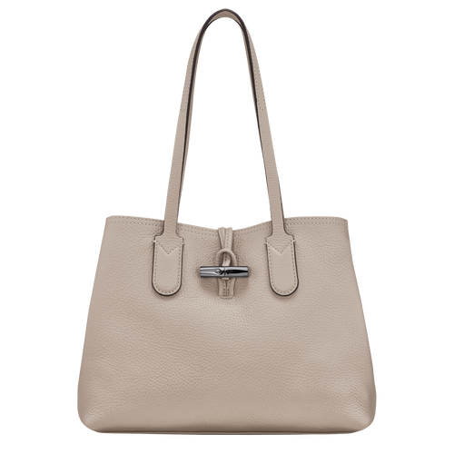 Roseau Essential M Tote bag , Clay - Leather - View 1 of  6