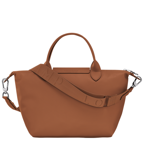 Le Pliage Xtra S Handbag , Cognac - Leather - View 4 of  6