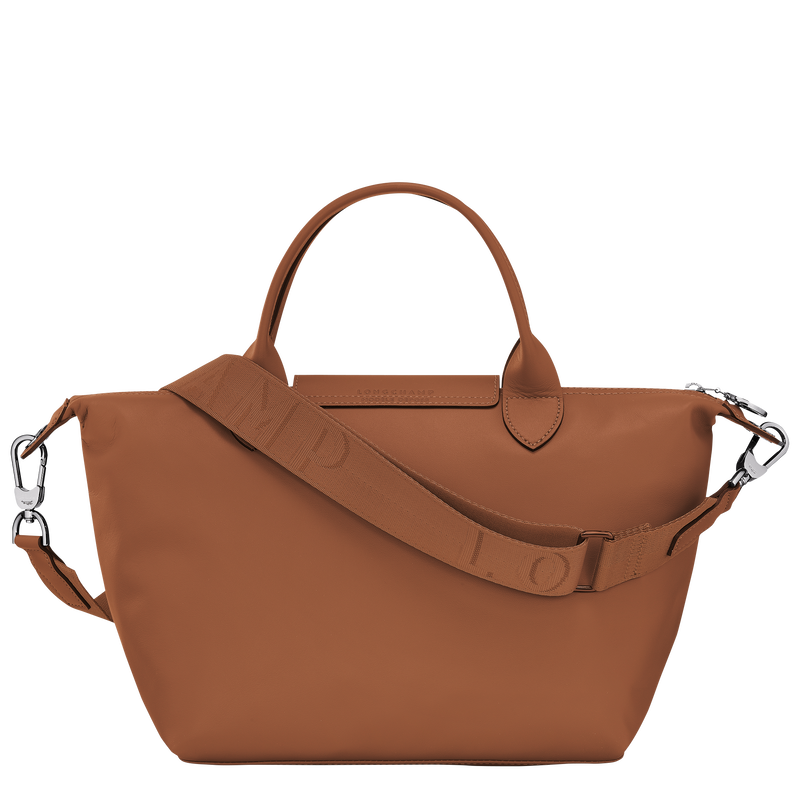 Le Pliage Xtra S Handbag , Cognac - Leather  - View 4 of  6