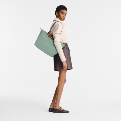Le Pliage Original L 托特包 , 青瓷 - 再生帆布
